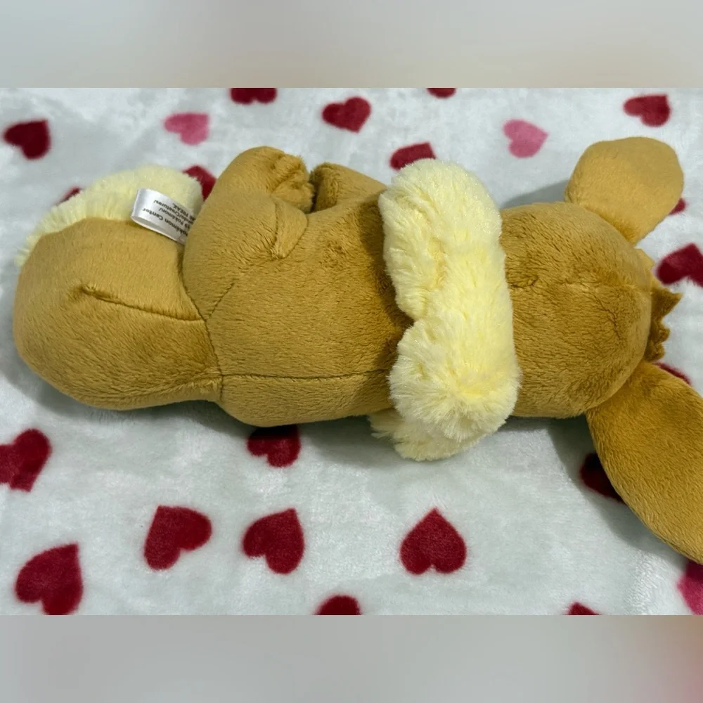 Pokemon Eevee Sleeping Plush Toy! New with no tag! Approx 11-12in